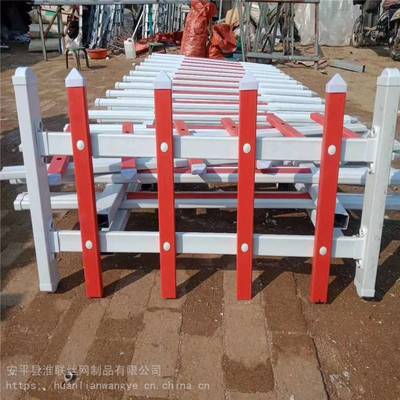 塑鋼草坪護欄 弧形花池護欄 綠化帶欄桿